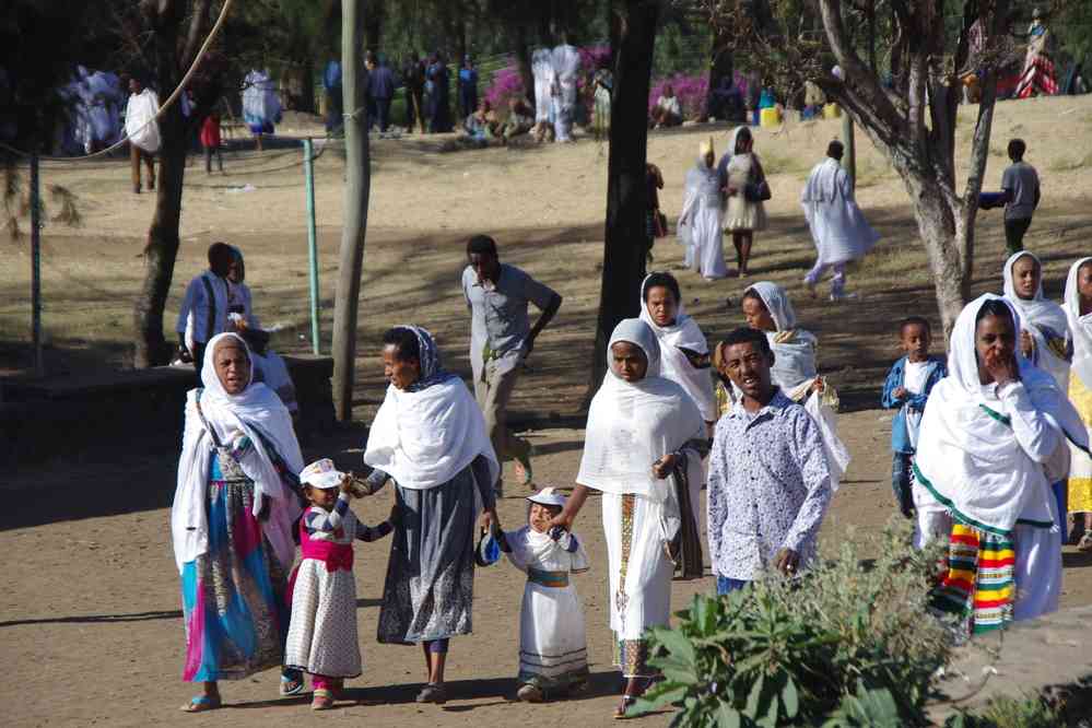 Fête de Saint-Michel à Gondar (ጎንደር), le 20 janvier 2017
