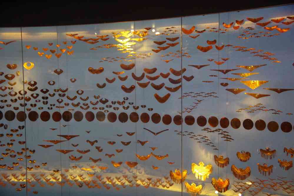 Bogotá, musée de l’Or, le 23 janvier 2018