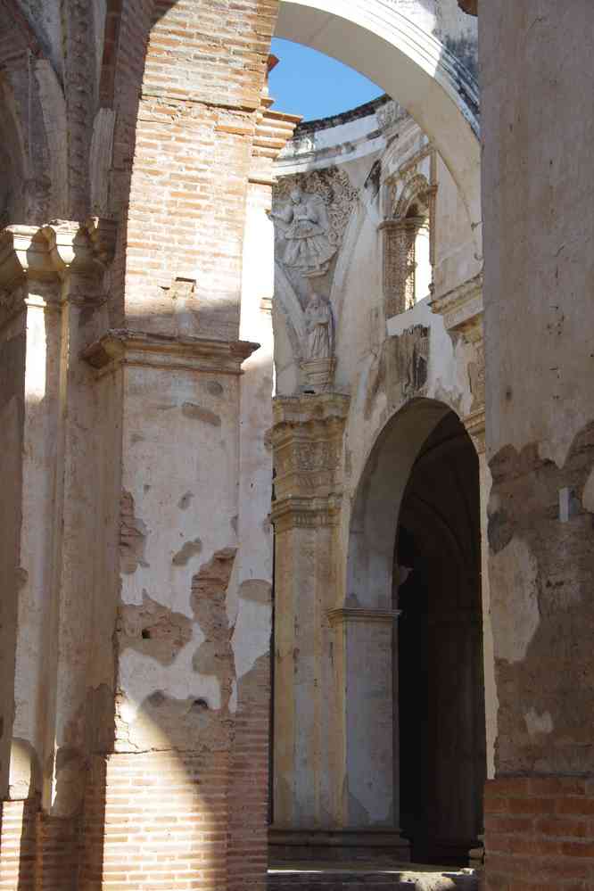 Antigua : ancienne cathédrale San Jose (Saint-Joseph), le 10 février 2020
