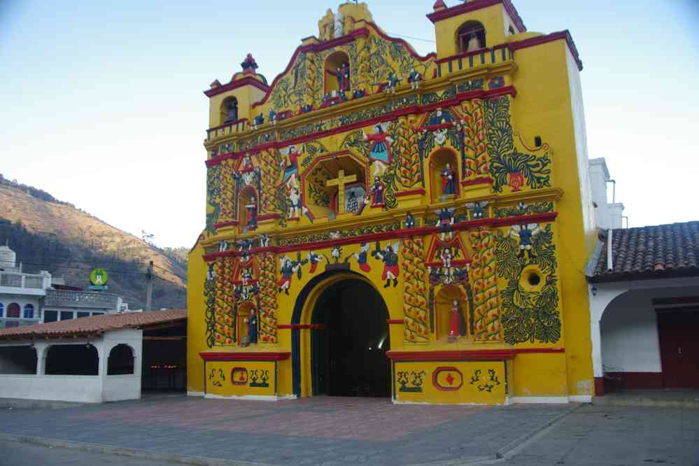 Église de San Andrés Xecul (Saint-André), le 13 février 2020