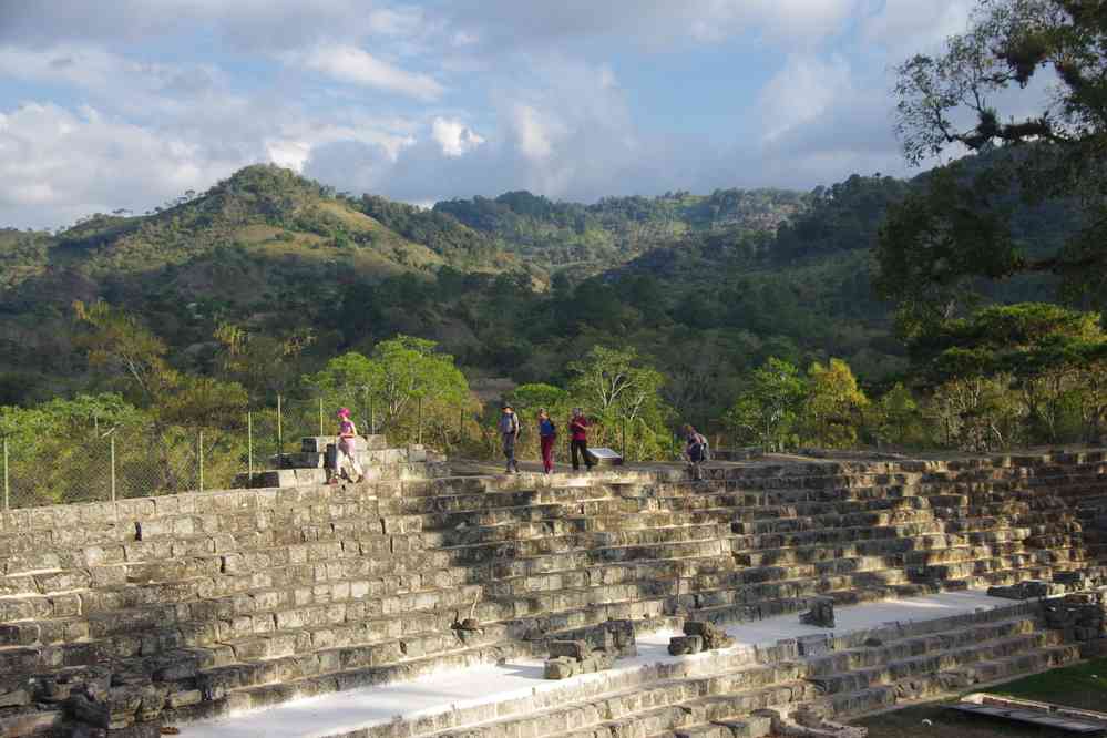 Site archéologique de Copán, le 17 février 2020