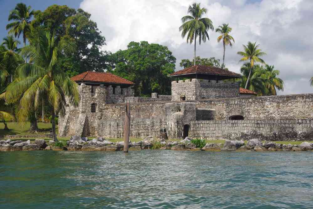 Le fort San Felipe, le 19 février 2020 (depuis la lancha)