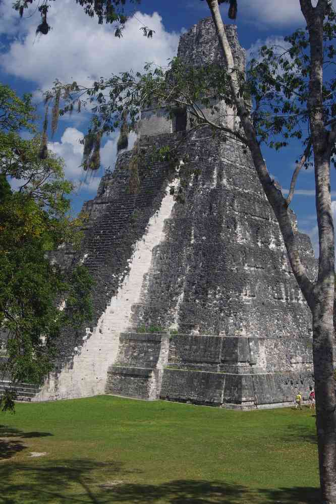 Tikal : temple I, le 21 février 2020