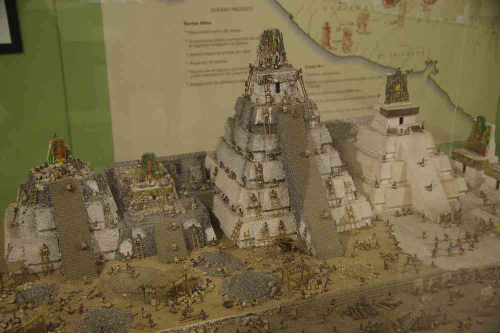 Guatémala, musée Popol Vuh, le 22 février 2020