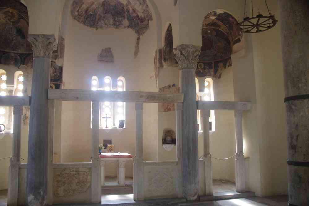 Agora antique d’Athènes (Αθήνα). Église des Saints-Apôtres de Soláki (Άγιοι Απόστολοι Σολάκη), le 3 juillet 2021