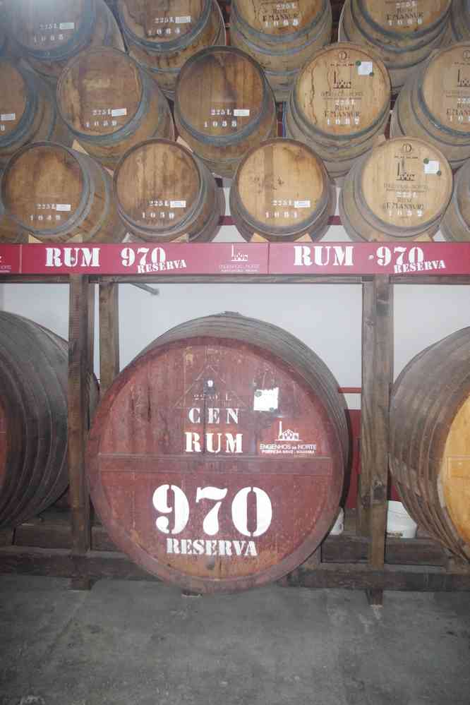 La distillerie de Porto da Cruz, le 3 mai 2022