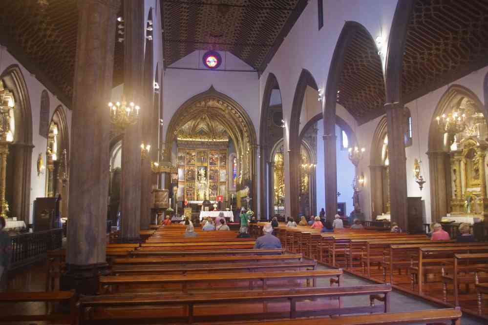 Funchal, intérieur de la cathédrale (Sé do Funchal), le 13 mai 2022