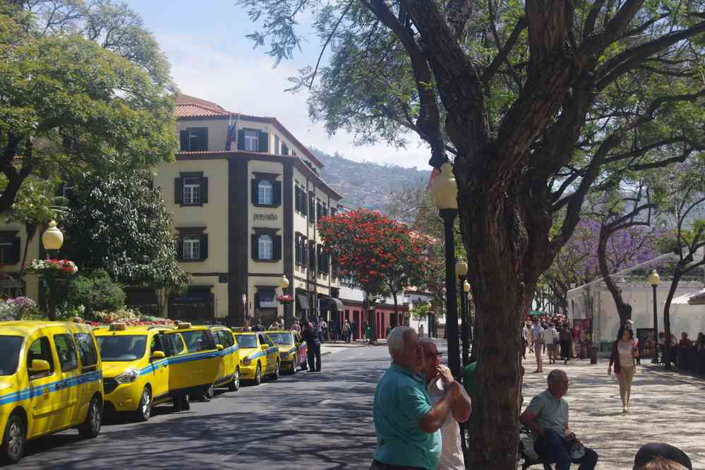 Funchal, près du jardin municipal, le 13 mai 2022
