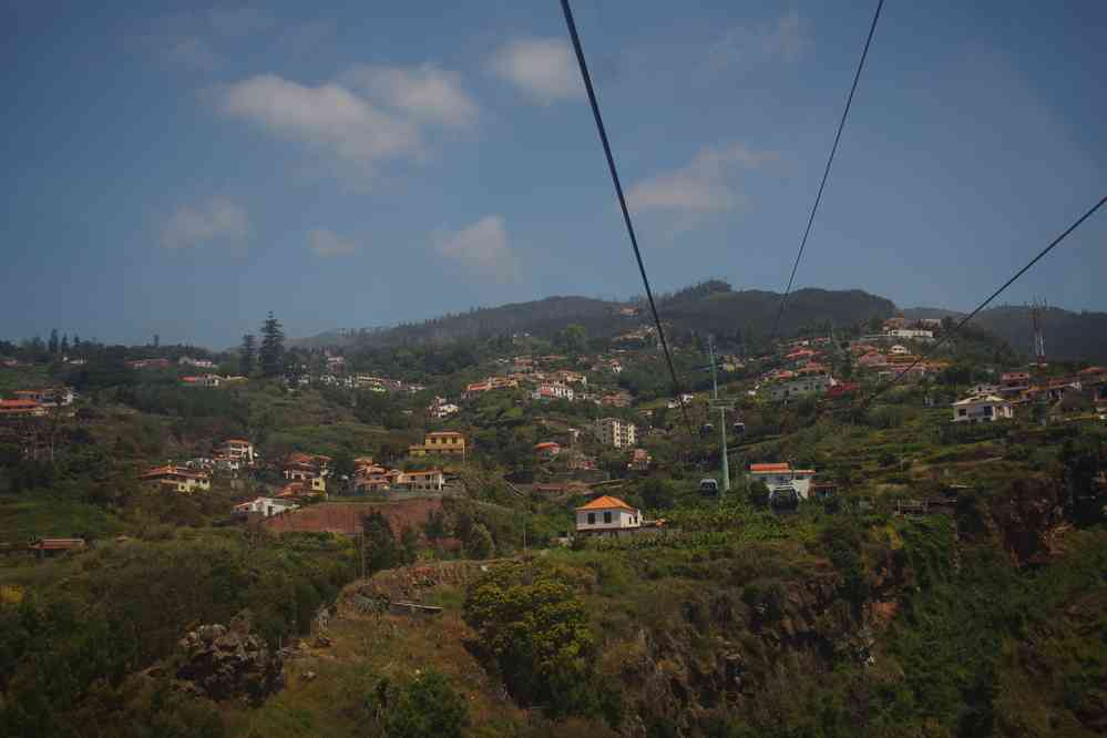 Funchal, depuis le télécabine, le 13 mai 2022
