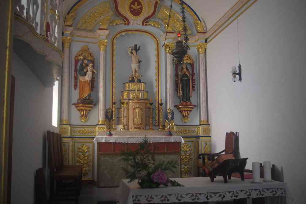 Igreja de São Sebastião, intérieur de l’église, le 28 juin 2023