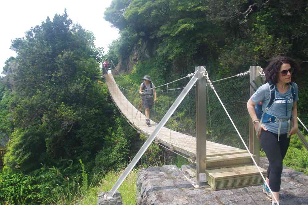 Fajã dos Bodes, « pont himalayen », le 28 juin 2023