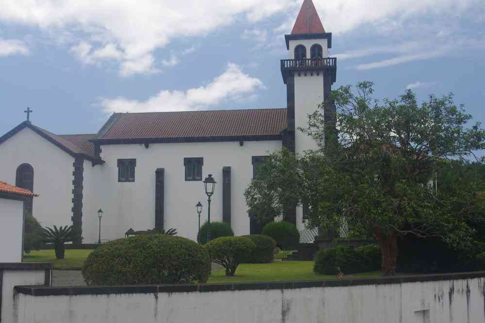 L’église de Furnas, le 2 juillet 2023