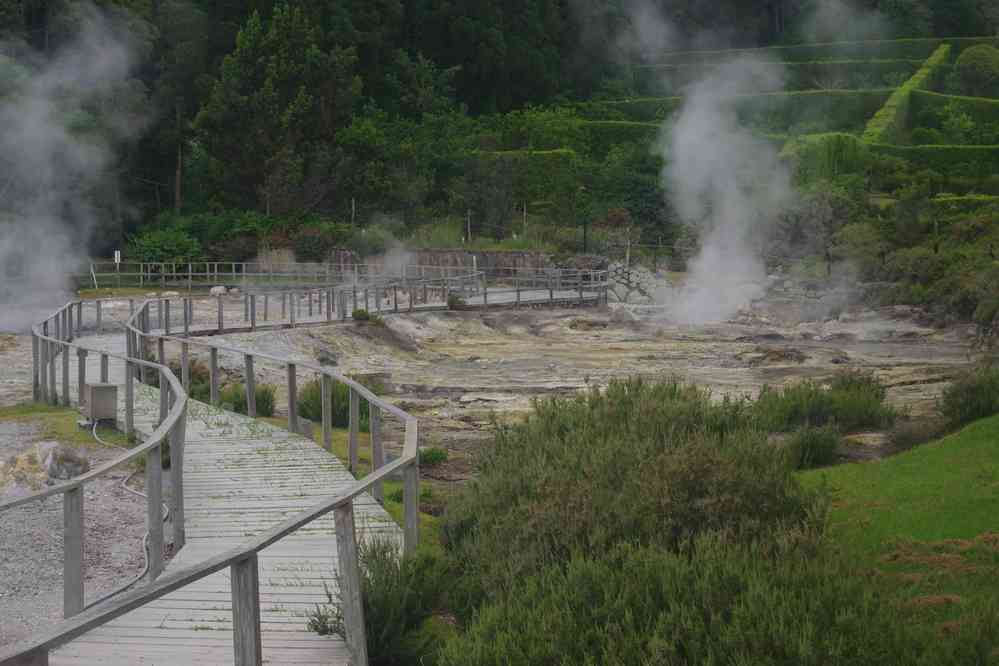 Solfatare près du lac de Furnas, le 3 juillet 2023