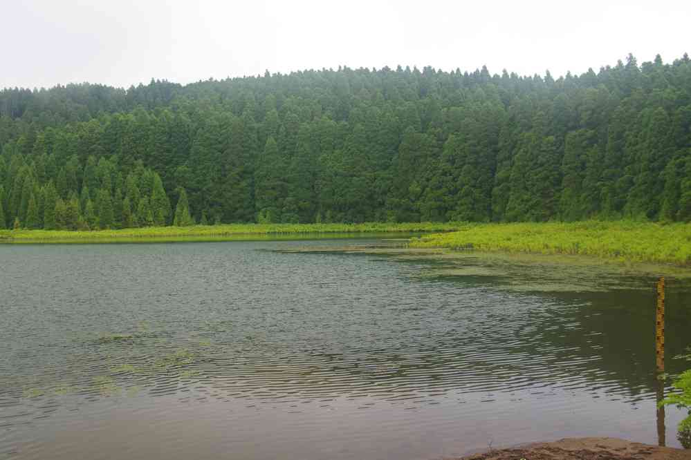 La Lagoa do Canário (dans le secteur des Sete Cidades), le 6 juillet 2023