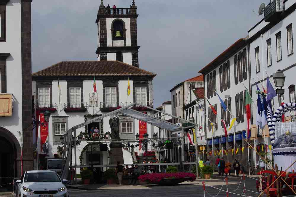 Hôtel de ville de Ponta Delgada, le 7 juillet 2023