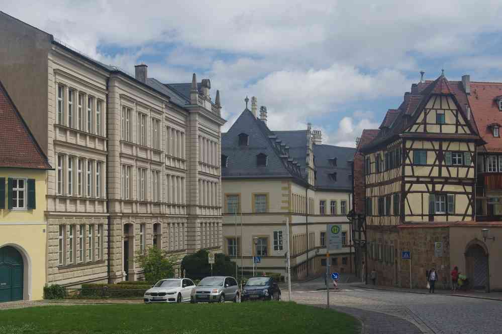 Bamberg, montée en direction du Michaelsberg, le 9 août 2023