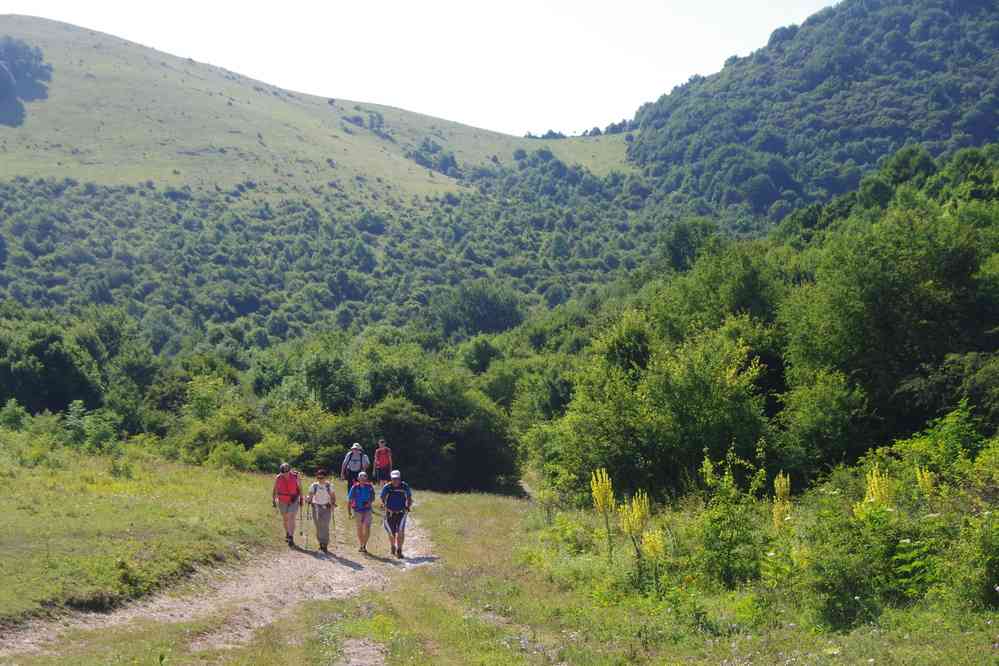 Randonnée dans le parc naturel de Vratchanski Balkan (Природен парк „Врачански Балкан“), le 19 juillet 2019