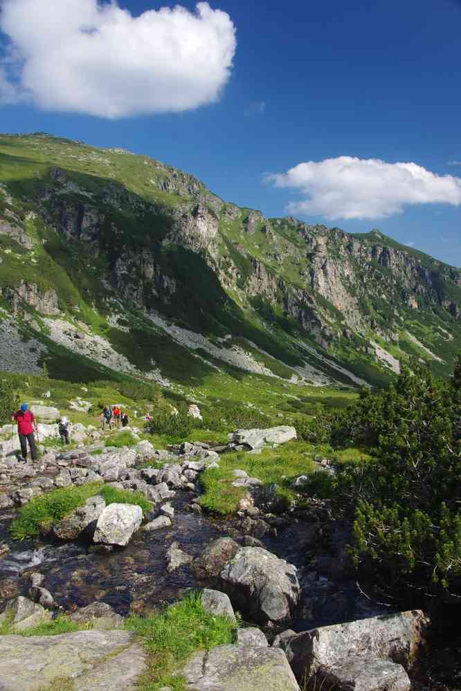 En direction du mont Maliovitza (Мальовица), le 21 juillet 2019