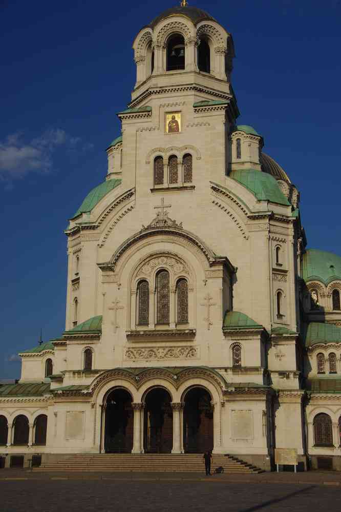 Sofia (София), cathédrale Alexandre Nevski (Катедрала „Свети Александър Невски“), le 26 juillet 2019