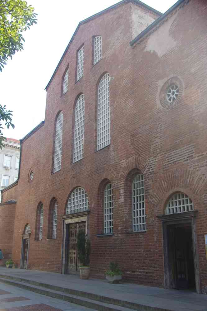 Sofia (София), basilique Sainte-Sophie (църква „Света София“), le 27 juillet 2019