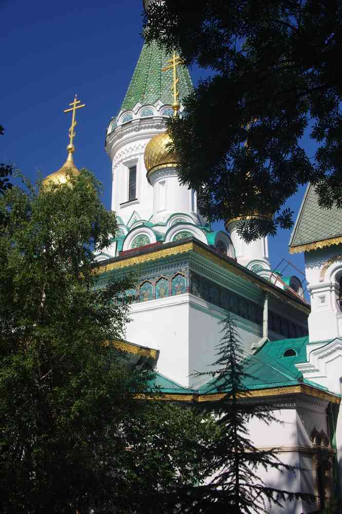 Église russe de Sofia (Руска Църква „Свети Николай Мирликийски“), le 27 juillet 2019