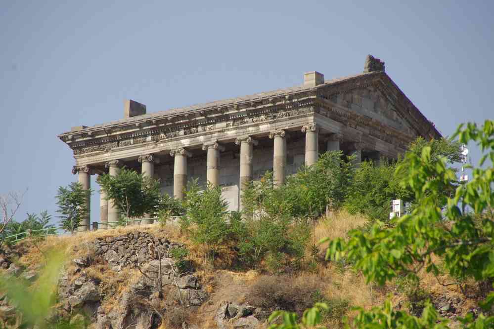Temple païen de Garni (Գառնի), dédié au culte de Mithra, le 31 juillet 2017