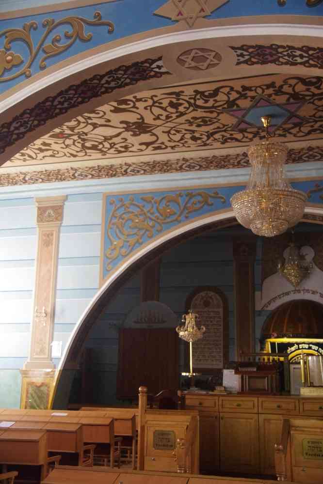 Tbilissi (თბილისი), intérieur de la synagogue, le 11 août 2017