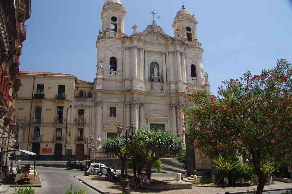 Église Saint-François d’Assise (Catane), le 1ᵉʳ août 2020