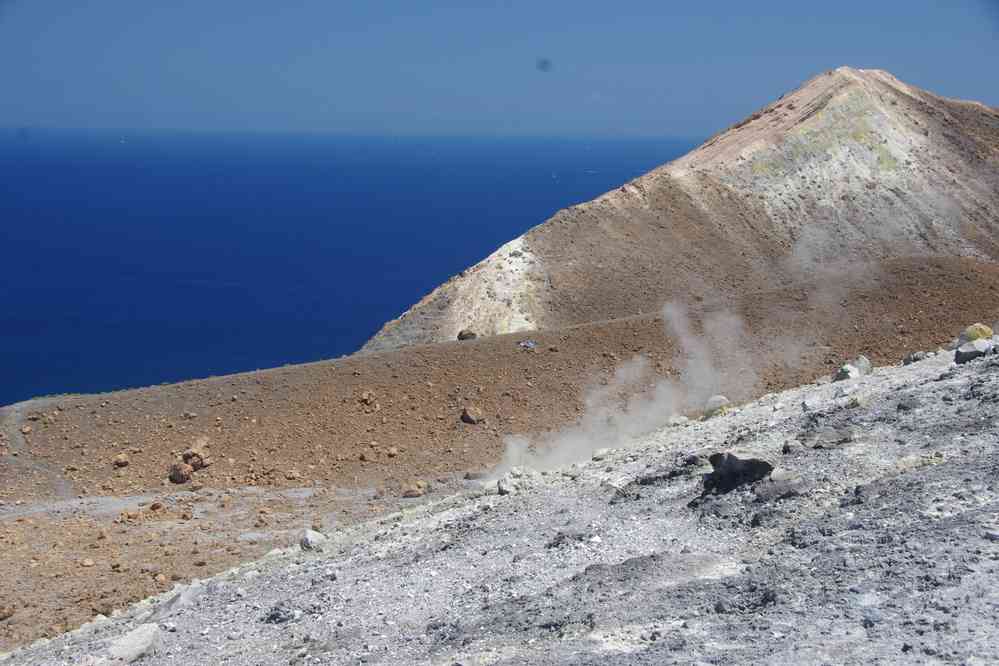 Vulcano, près de la solfatare, le 2 août 2020
