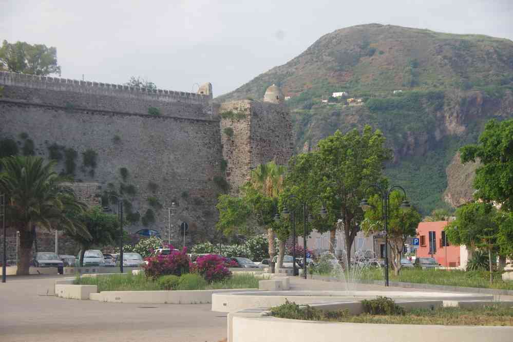 Lipari, la citadelle, le 4 août 2020