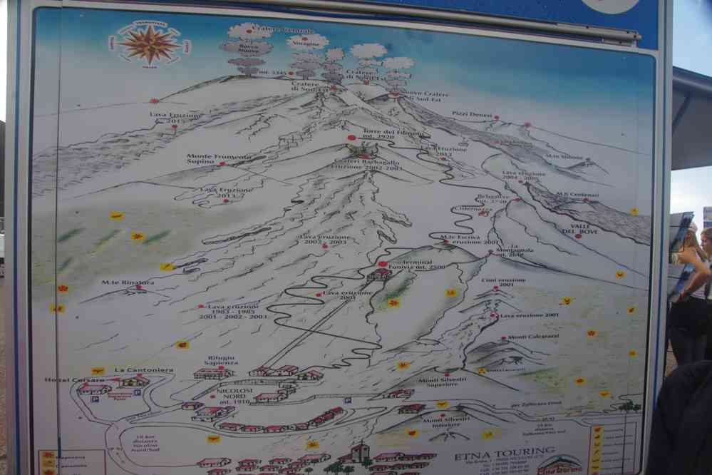 Etna : montée en direction du sommet, le 7 août 2020