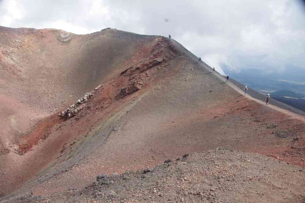 Etna : cratères Barbagallo, le 7 août 2020