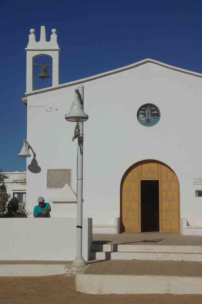 L’église de Caleta de Sebo, le 2 janvier 2014