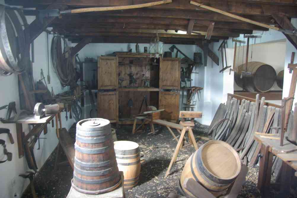 Musée du vin à Bodegas el Grifo, le 4 janvier 2014