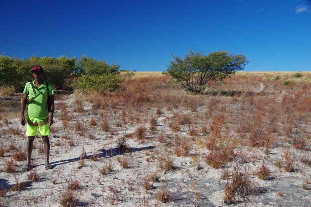 Traversée de plateau en direction du Makay, le 17 juillet 2018