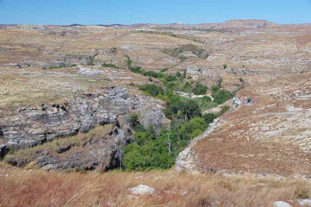 Notre première gorge dans le Makay, le 17 juillet 2018