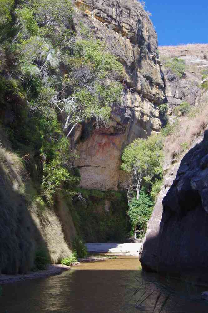 Remontée de la rivière Sakamaly, le 19 juillet 2018