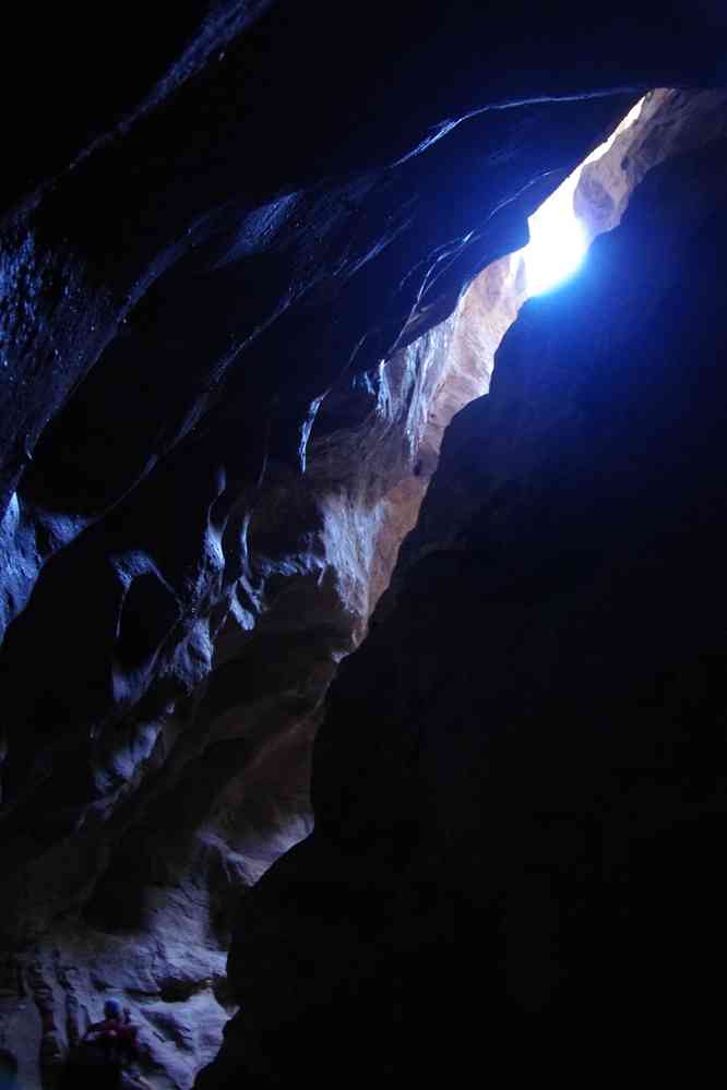 Obscur cañon (gorge de Sakamanitra), le 23 juillet 2018