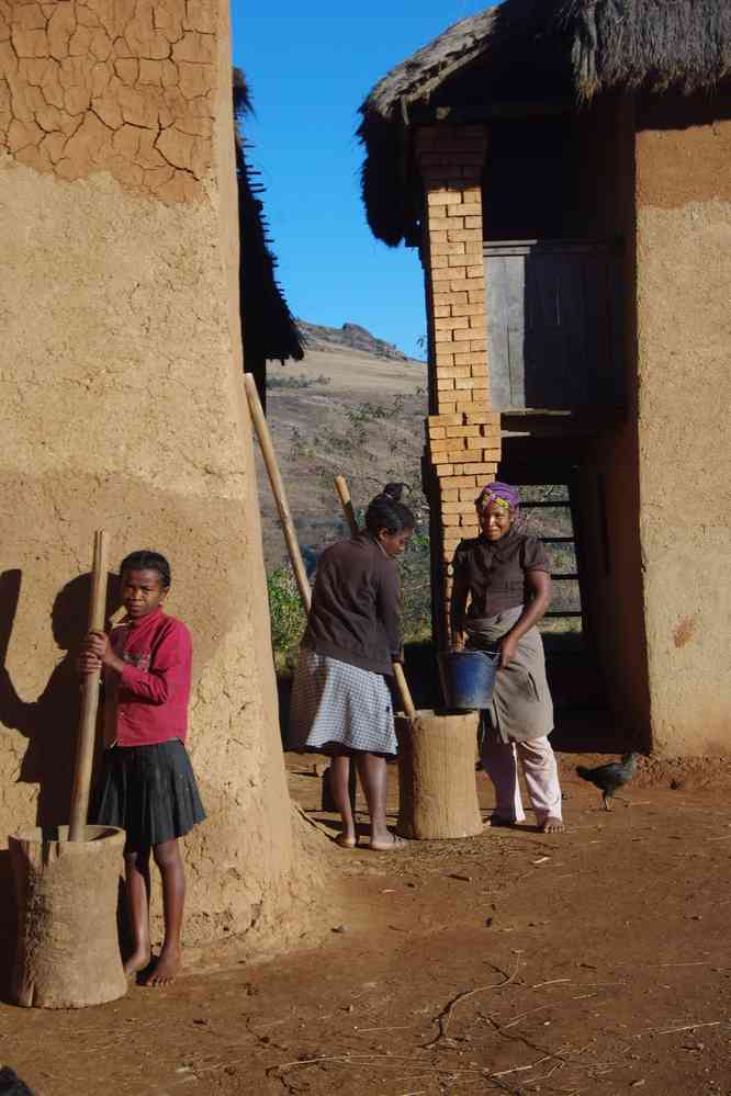 Villages au pied de l’Andringitra, le 26 juillet 2018