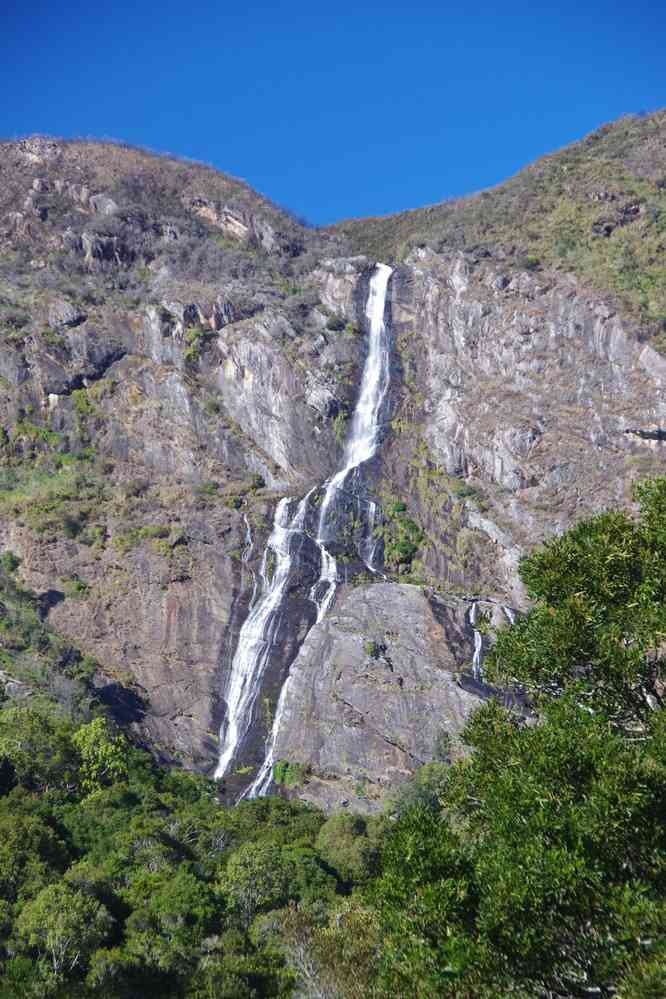 En direction de la cascade, le 28 juillet 2018