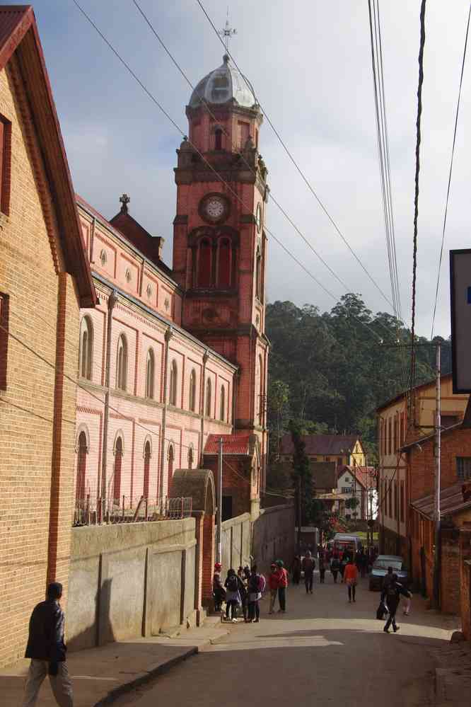 Fianarantsoa, la cathédrale catholique, le 30 juillet 2018