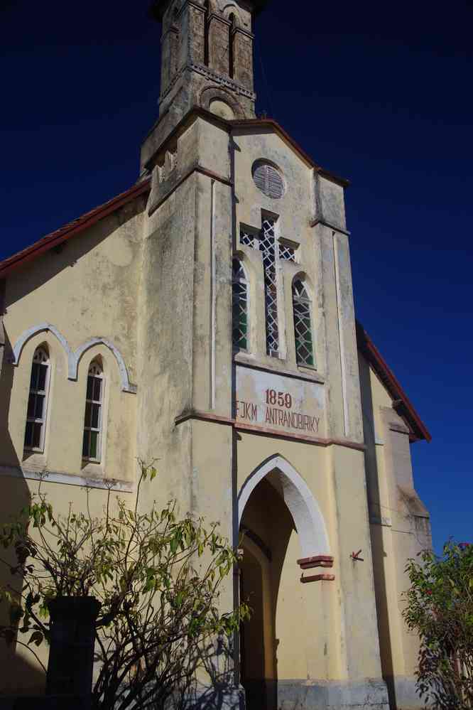 Fianarantsoa, église protestante, le 30 juillet 2018