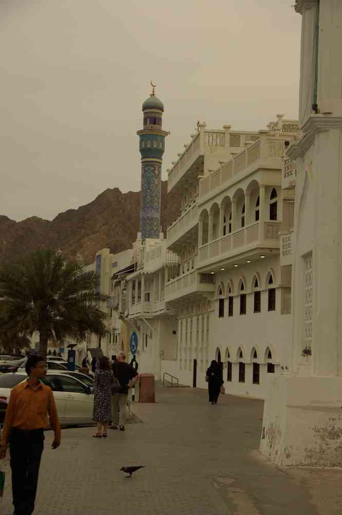 Mascate (mosquée chiite sur le port), le 4 avril 2012