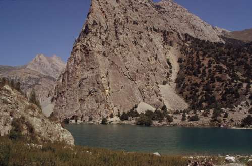 Le lac de Tchoukourak, le 15 août 2004