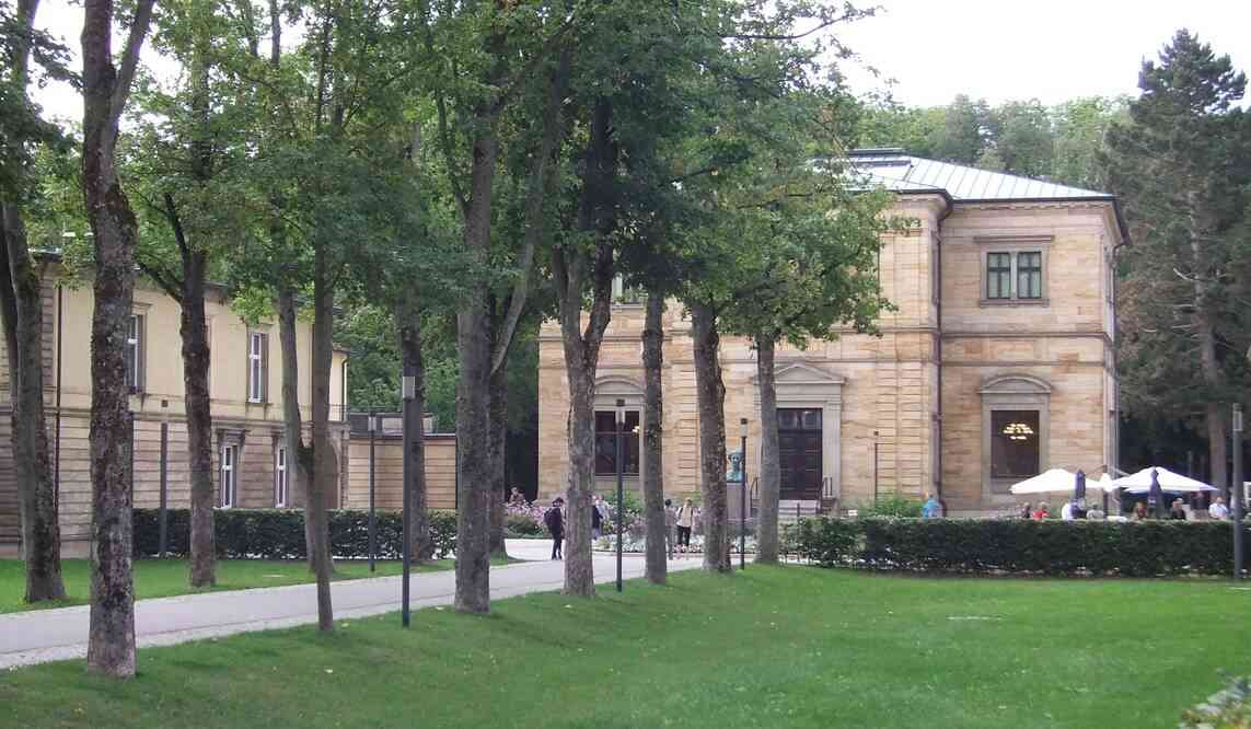 La villa Wahnfried, ancienne propriété de Richard Wagner, aujourd’hui musée. 15 août 2019