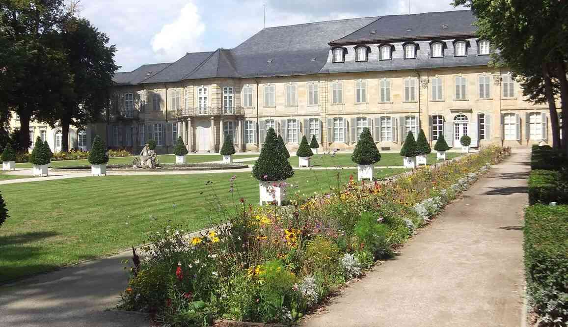 Bayreuth, le Château Neuf. 16 août 2019