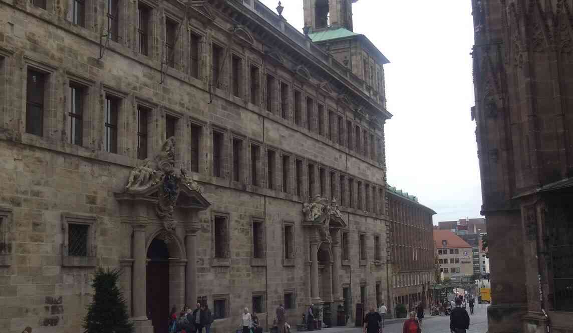 Nuremberg, Hôtel de ville. 17 août 2019