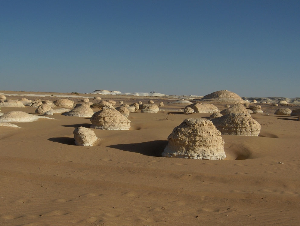 Photo de l’ancien désert Blanc, le 15 avril 2005