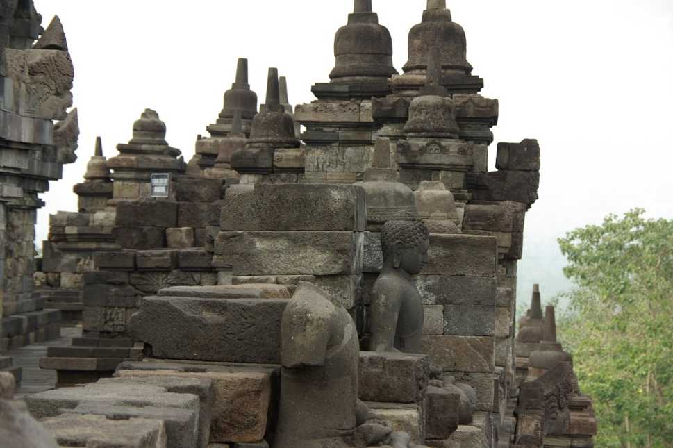 Borobudur, le 23 juillet 2007