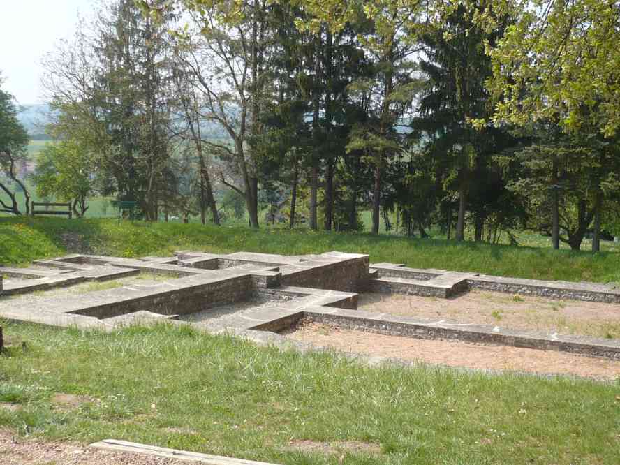 Vestiges romains à Mackwiller. Le samedi 23 avril 2011